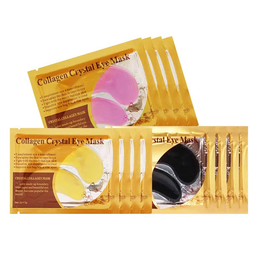 Wake Up Bright – Gold Collagen Eye Masks for Deep Wrinkles & Dull Eyes over 40+ (10 Pairs)